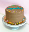 6" Vanilla Chocolate Cake image 0