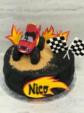 Hot Wheels Tire Cake