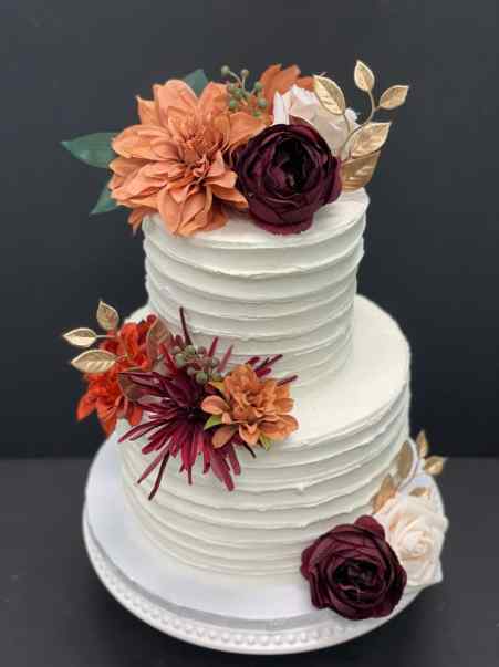 Gallery  CAKES WITH FLOWERS