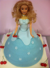 Blue Barbie Doll