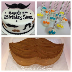 Mustache First Birthday