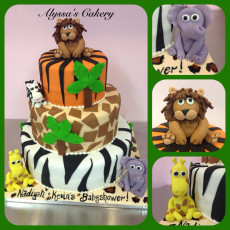Safari Tiered Baby Shower