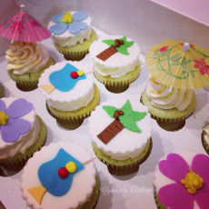 Tropical Cupcakes