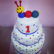 Caterpillar Cake