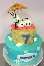 Frozen Beach Cake