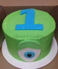 Monsters Inc. Smash Cake
