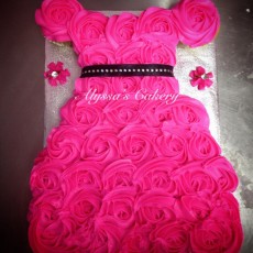 Bachelorette Dress Cake