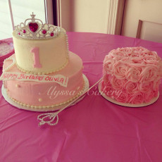 Princess Tiered with Matching Smash