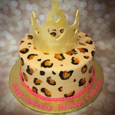 Cheetah Print and Princess Crown!