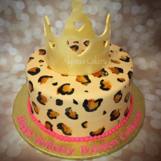 Cheetah Print and Princess Crown!