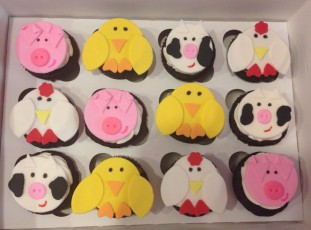 Barn Cupcakes