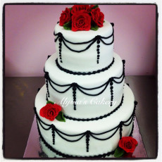 Black and Red Wedding