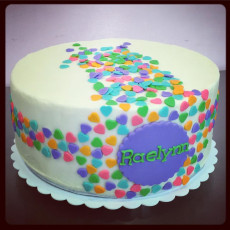 Heart Fondant Confetti!