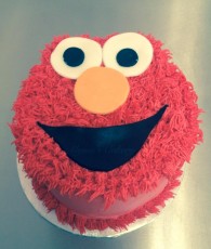 Elmo Smash Cake