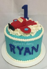Airplane Smash cake