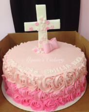 Pink Ombre Rosettes