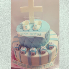 Baptism Cake