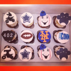 Sports Cupcakes