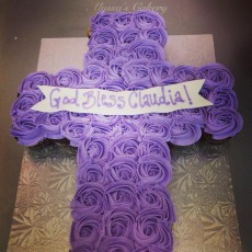 Rosette Cupcake Cross