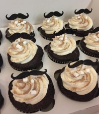 Mustache Cupcakes