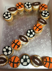 Sports Cupcakes