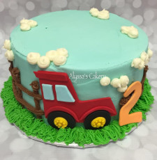 Tractor Cake