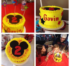 Mickey Smash Cake
