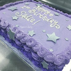 Purple Rosettes and Stars!