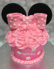 Minnie Mouse Cupcake Cake