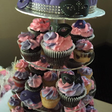 Masquerade Birthday Cupcakes