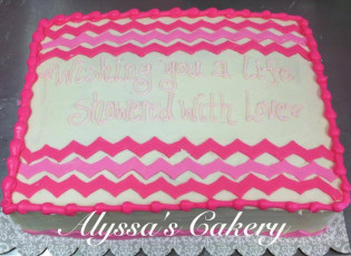 Pink Chevron