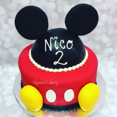 Mickey Mouse Birthday Cake