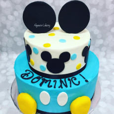 Mickey Mouse Birthday Cake