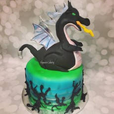 Dragon Happy Birthday Cake