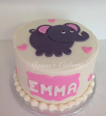 Elephant Smash Cake