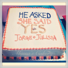 Engagement, He popped the question!
