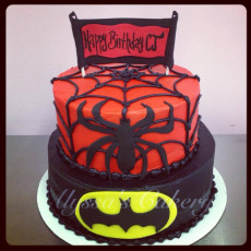 Batman and Spiderman