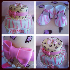 Pink Cheetah and Zebra