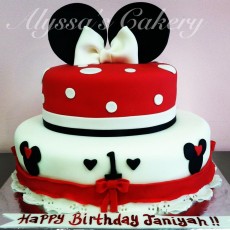 Red and White Minnie Mouse