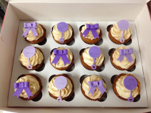 Purple Bows and Rattles