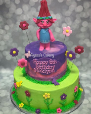 Poppy Tiered Cake