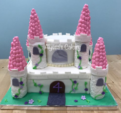 Princess Castle Cake