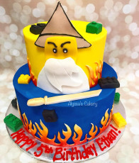 Ninjago Tiered Cake