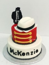 Michael Jackson Tier Cake