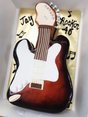 Fondant Guitar Cake