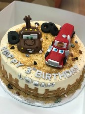 Disney Cars with Fondant Characters