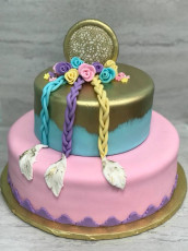 Bohemian Fondant Dreamcatcher