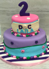 Doc Mcstuffins Tiered Cake
