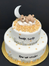 Bear + Moon Tiered
