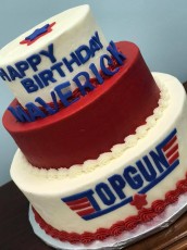 Top Gun Tiered Cake